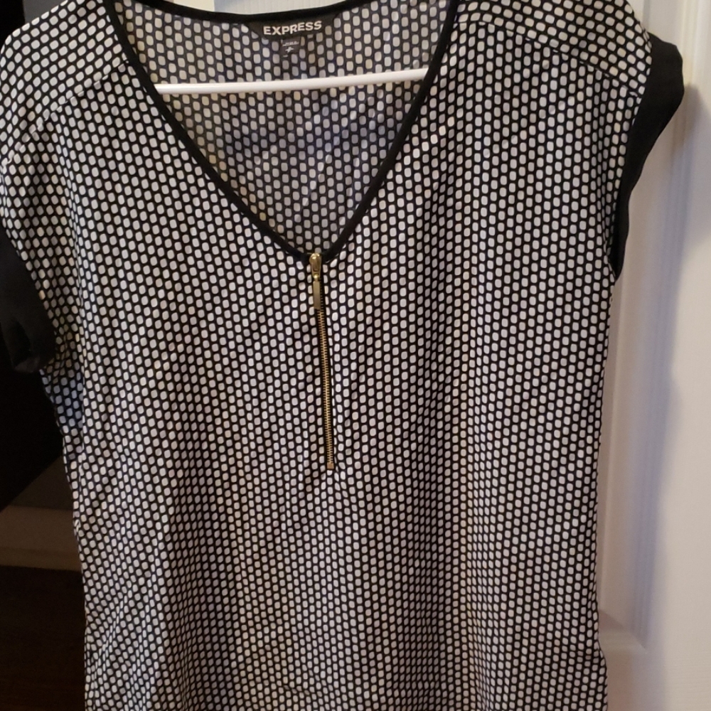 Polka dot Express blouse
